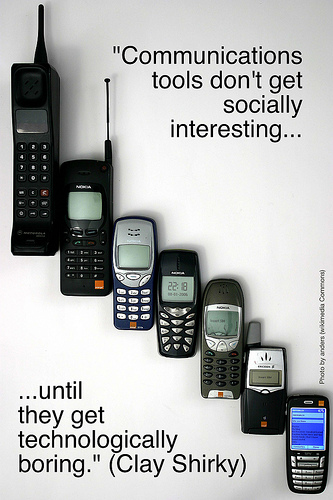 Communications Tools (mobile phones) by dougbelshaw mobile phones photo