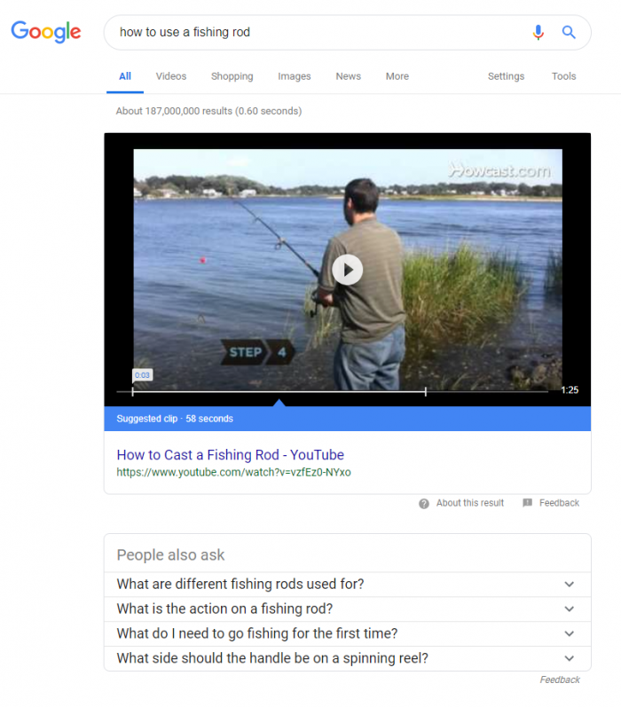 Google video SEO